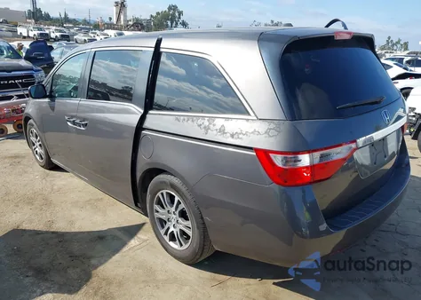 2011 Honda Odyssey Ex-L z USA, uszkodzony, nr VIN 5FNRL5H60BB007930